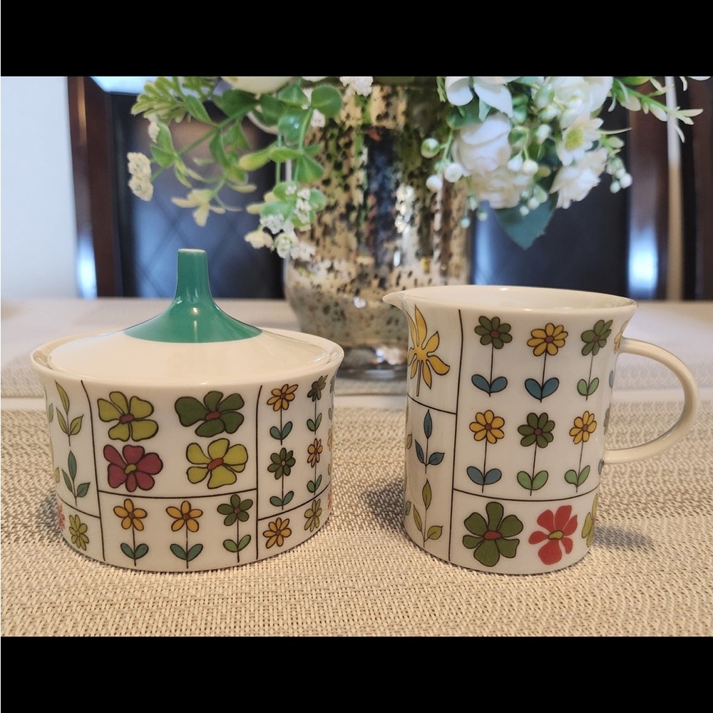Rosenthal Emilio Pucci Studio Linie Germany vintage creamer and sugar jar